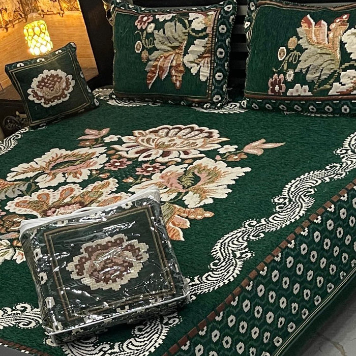 4Pc Velvet Jaquard Bedsheet