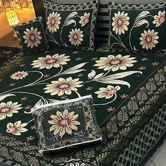 4Pc Velvet Jaquard Bedsheet