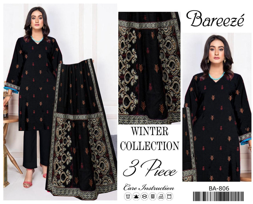 BRAND:BAREEZE CODE:BAMIX FABRIC DHANAK ;collection 2024