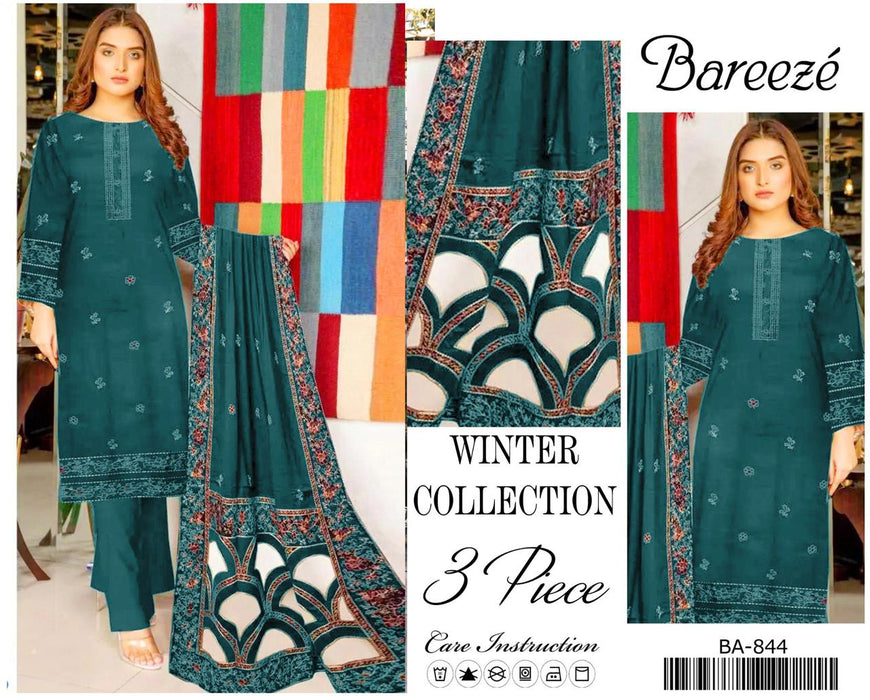 BRAND:BAREEZE CODE:BAMIX FABRIC DHANAK ;collection 2024