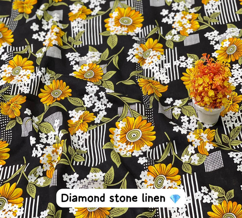 Fabric: DIAMOND STONE LINEN 72/72