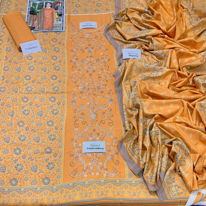 FABRIC : DHANAK GURANTED 100%