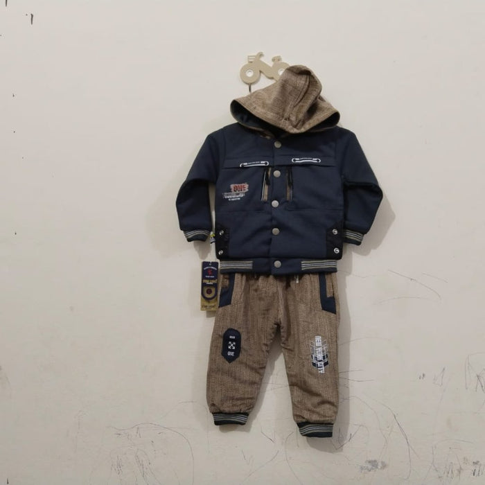 Kids' Winter Hoodie & Trouser Set A 01