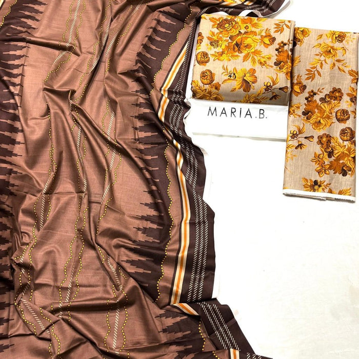 Maria.B Khaddar 3-Piece Collection 12/11/2024