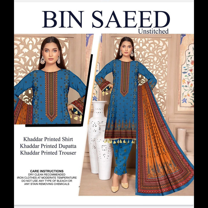 Khaddar Digital Print Allover – Volume 3-Piece Collection