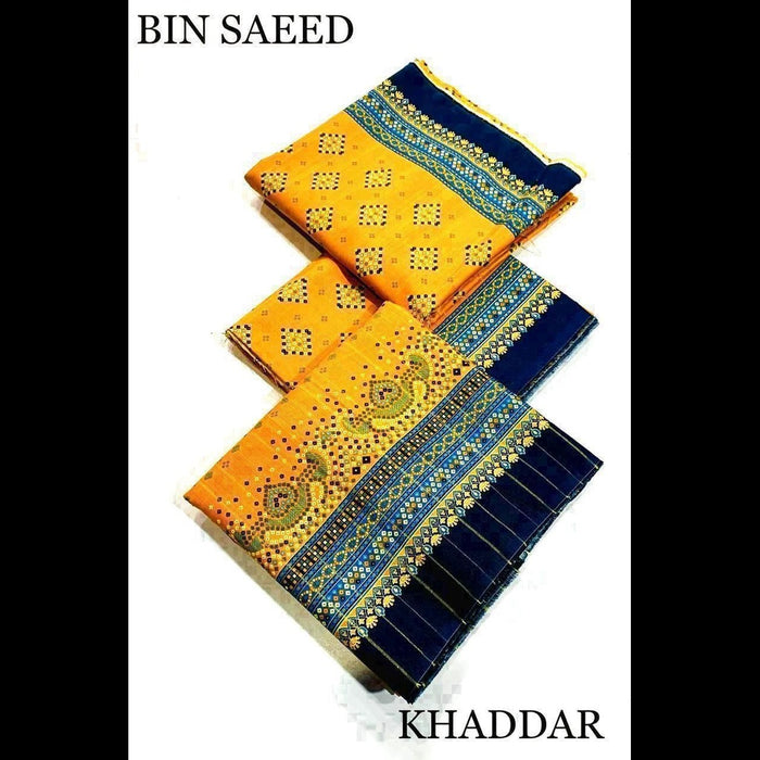 Original Bin Saeed 3-Piece Khaddar Collection 2024