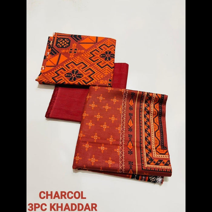 Original CHARCOAL Khaddar Collection 2024