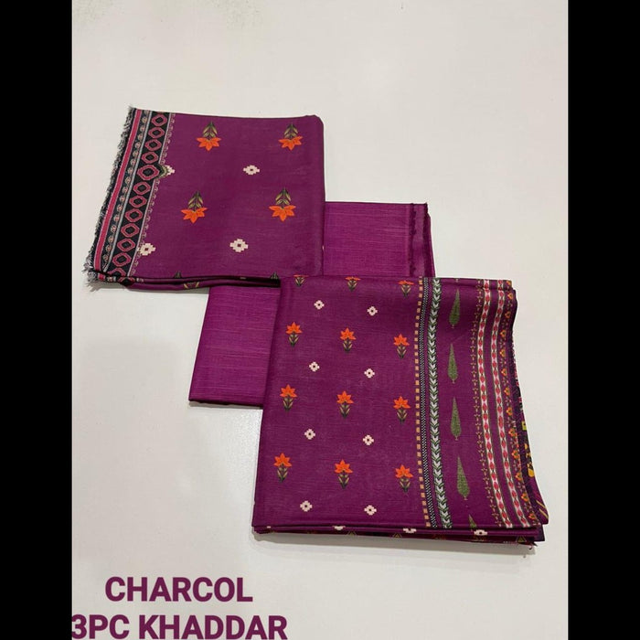 Original CHARCOAL Khaddar Collection 2024