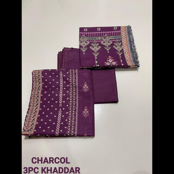 Original CHARCOAL Khaddar Collection 2024