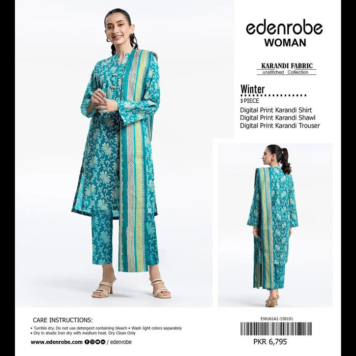 Sapphire Karandi Slub Banadora Style Collection 2024