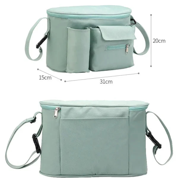 Baby Stroller Nursing Bag ( Random Color)