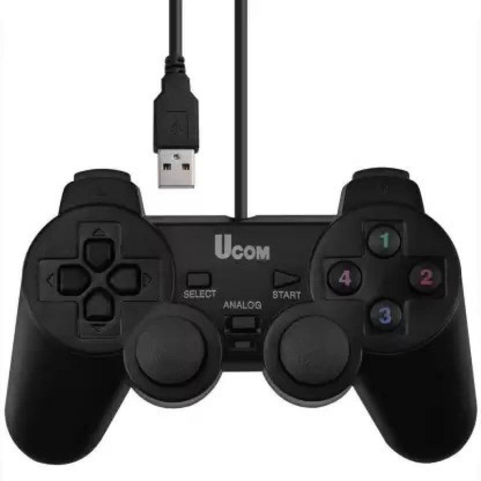 UCOM-704 PC Dual Shock Gaming Joystick Controller Game Pad For PC