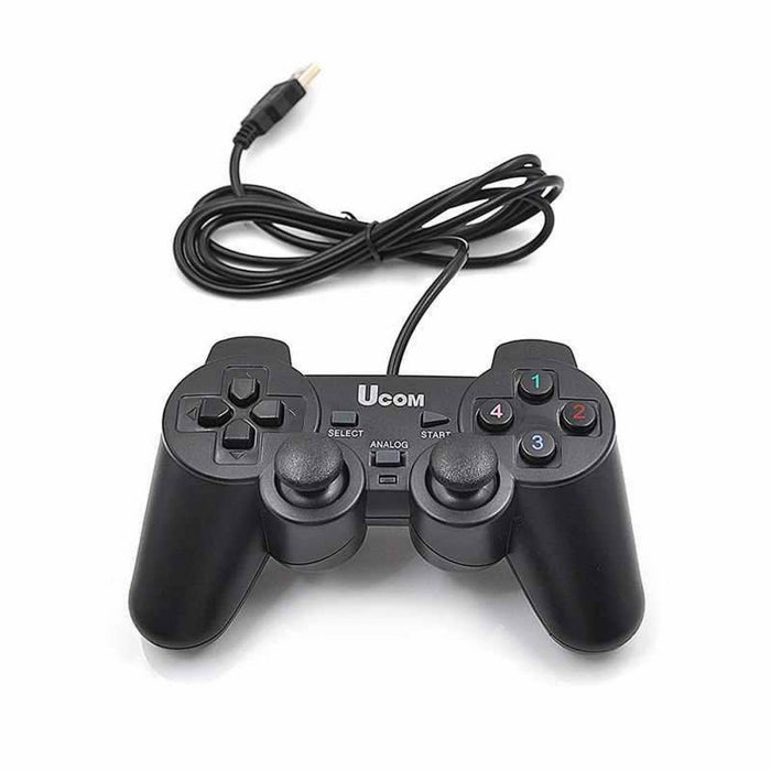 UCOM-704 PC Dual Shock Gaming Joystick Controller Game Pad For PC