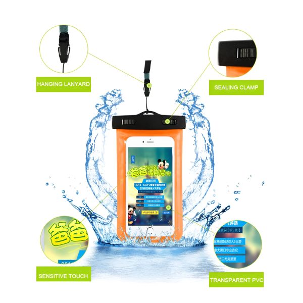 Universal Water Proof Mobile Pouch – Random Color