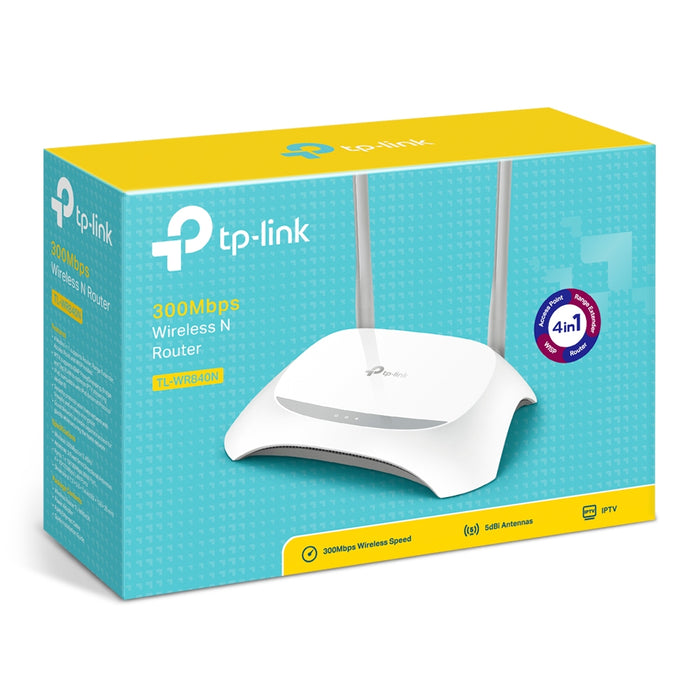 TP Link 300 Mbps Transmission Wireless Router TL-WR840N