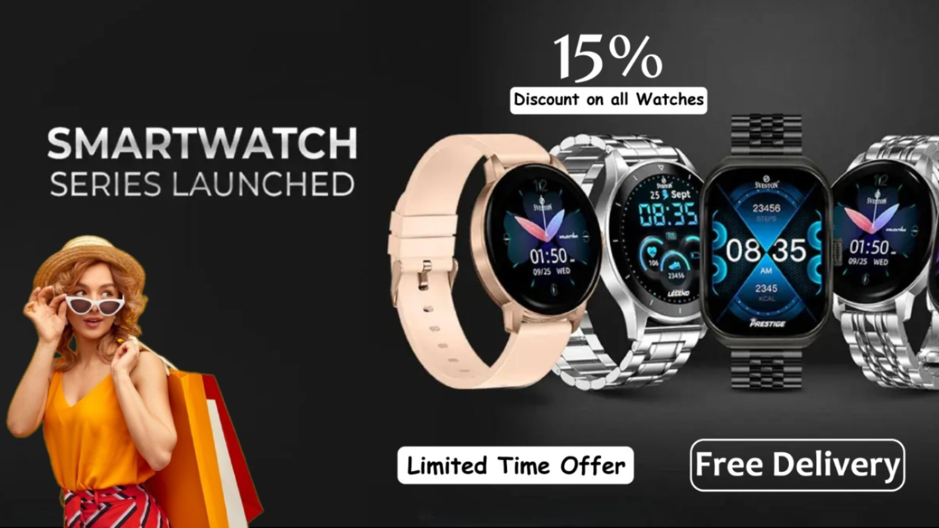 Smart Watch Series Launched - Explore the latest models with advanced features