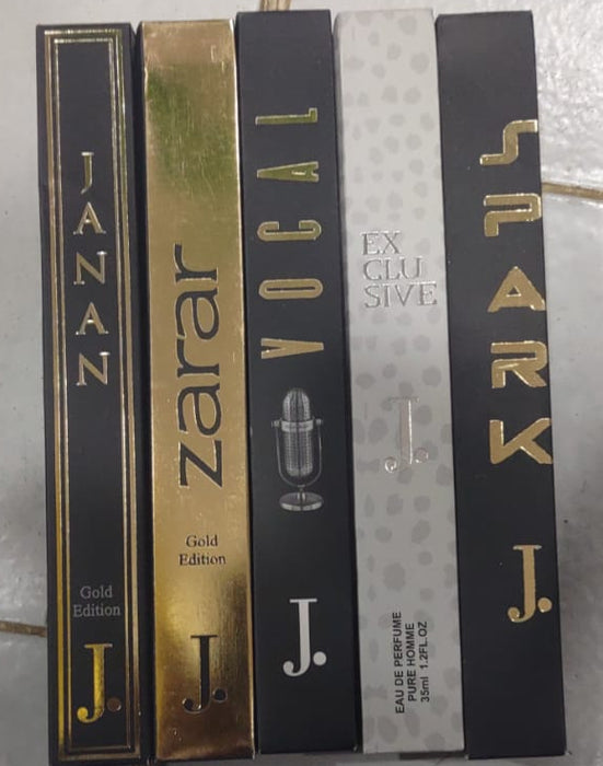 Pack Of 20 – J. Pen Perfume Set | Junaid Jamshed Multi Fragrance Pencil Pocket Perfume