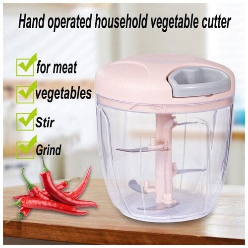 Hand Pull Food Chopper (random Color)