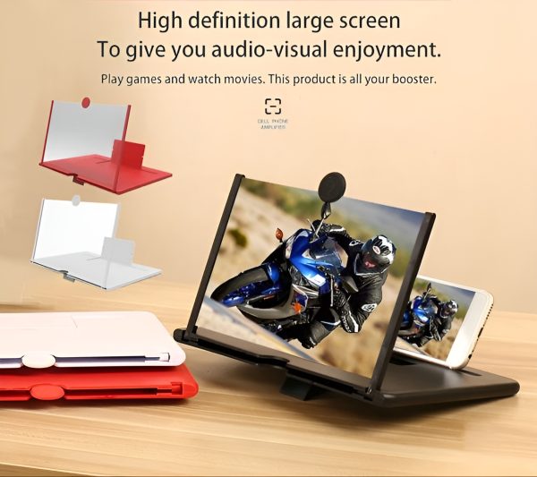 Mobile Screen Magnifier | Magnify The Mobile Screen For Large Display – 7 Inch (random Color )