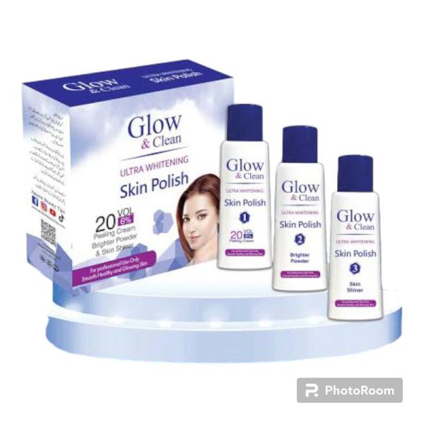 Glow & Clean Ultra Whitening Skin Polish Kit