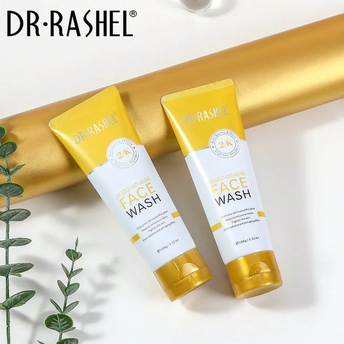 Dr Rashel 24k Gold Anti Aging Face Wash100g