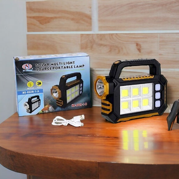 Solar Rechargeable Camping Lamp | Led Night Work Light