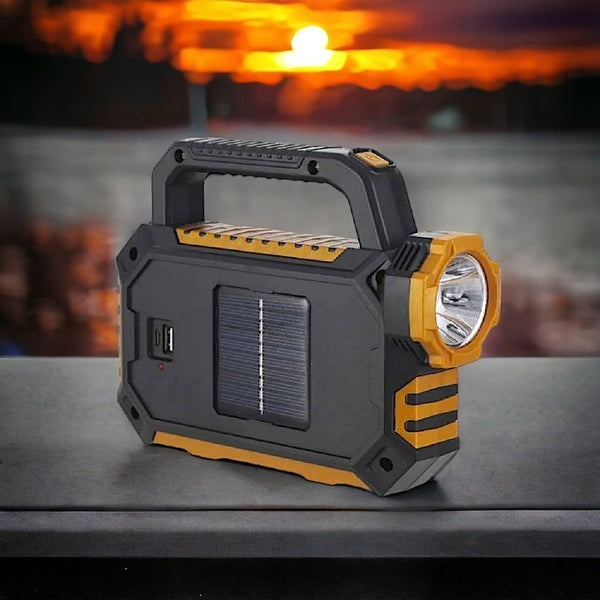 Solar Rechargeable Camping Lamp | Led Night Work Light