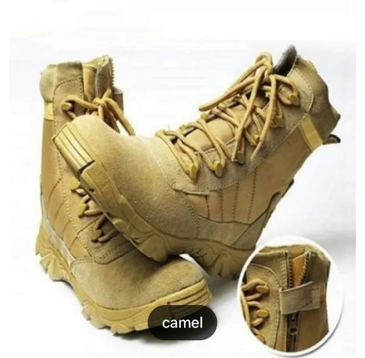 ( Camel ) Delta Shoes Ankle Water Resistant Delta Shoes (without Box)