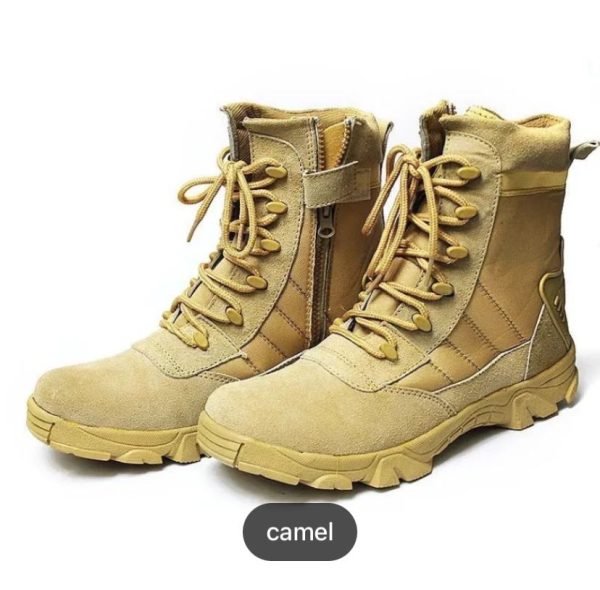 ( Camel ) Delta Shoes Ankle Water Resistant Delta Shoes (without Box)