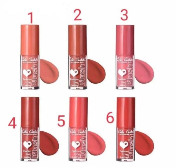 (pack Of 2 ) Color Castle High Pigment Liquid Blush