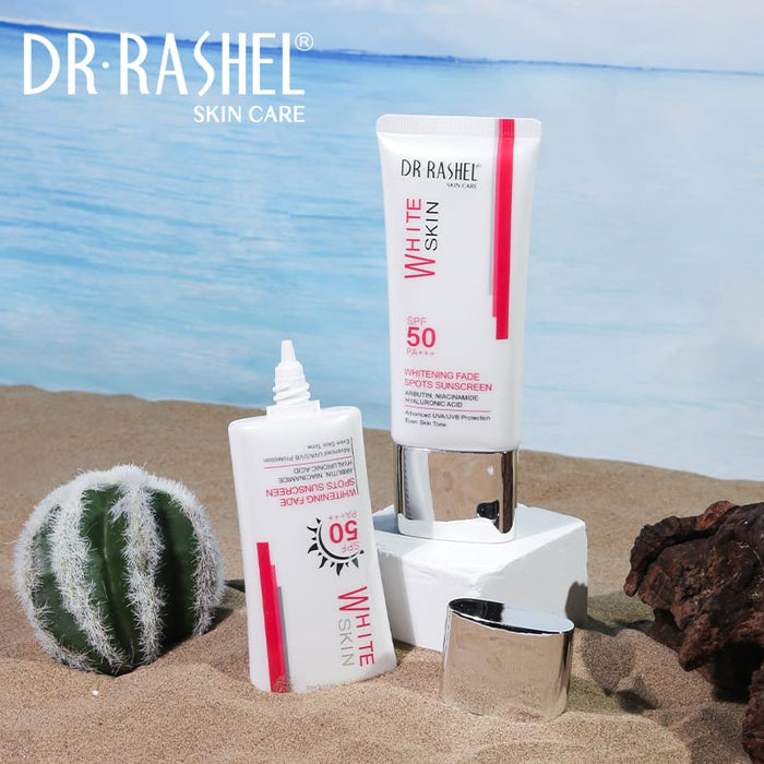 Dr Rashel Whitening Fade Spots Sunscreen Spf 50 – 50g