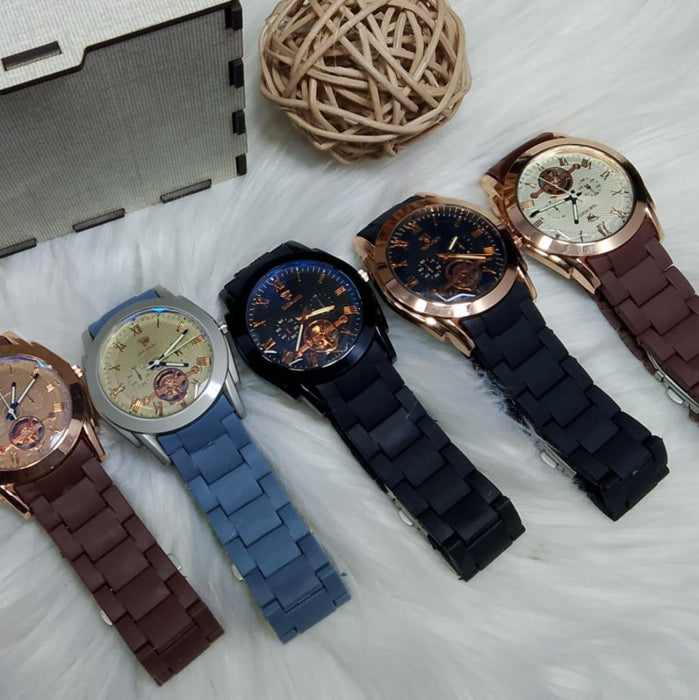 Luxury Stainless Fortune Time Couple Watches