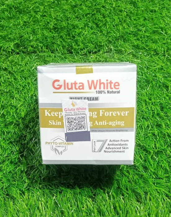 Gluta White Extreme Stronge Light Up And Anti-aging Night Cream (50 Gm)