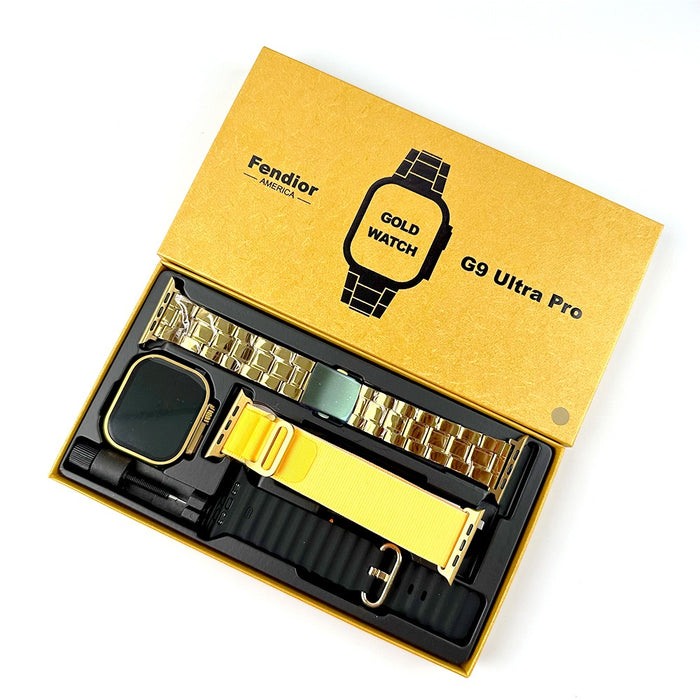 G9 Ultra Pro Smart Watch Golden Edition