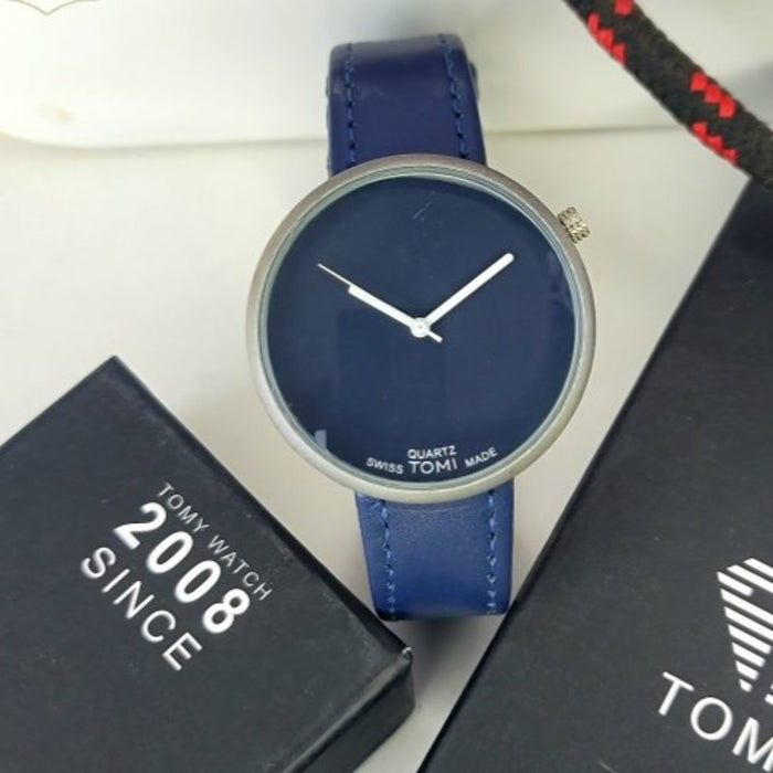 Tomi Stylish Watch For Boys And Girls Leather Strap