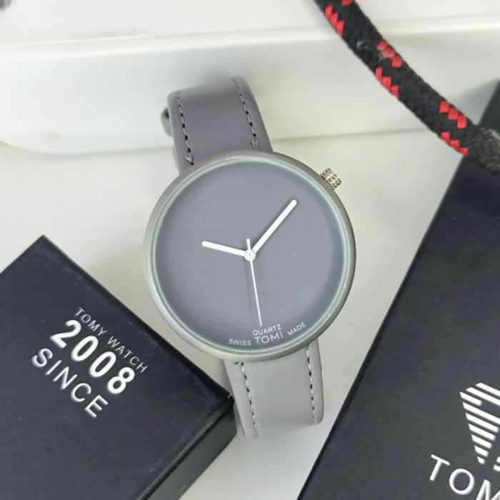 Tomi Stylish Watch For Boys And Girls Leather Strap