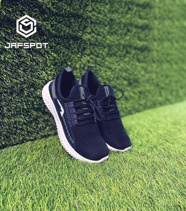 Men Breathable Mesh Training Casual Sneakers-JF021 Blue