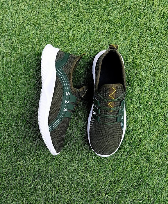 JAF Spot Men Sport Casual Sneakers -JF022 Green