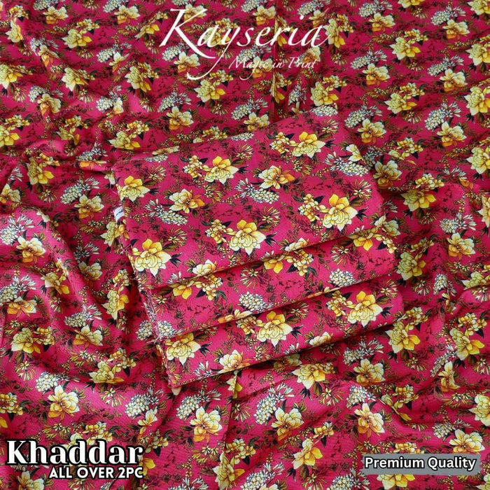 Kayseria-Khaddar-Allover 2PC Khaddar Collection