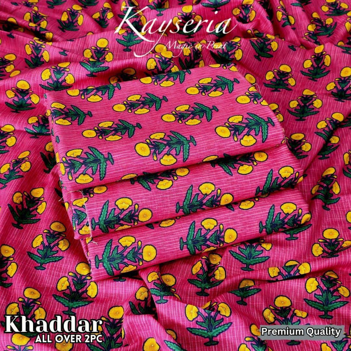 Kayseria-Khaddar-Allover 2PC Khaddar Collection