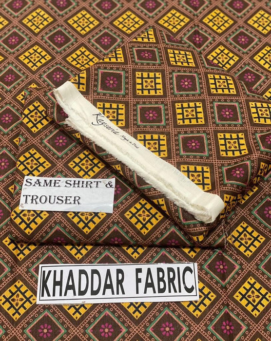 Kayseria-Khaddar-Allover 2PC Khaddar Collection