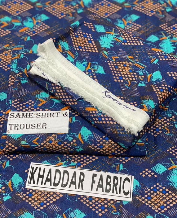 Kayseria-Khaddar-Allover 2PC Khaddar Collection