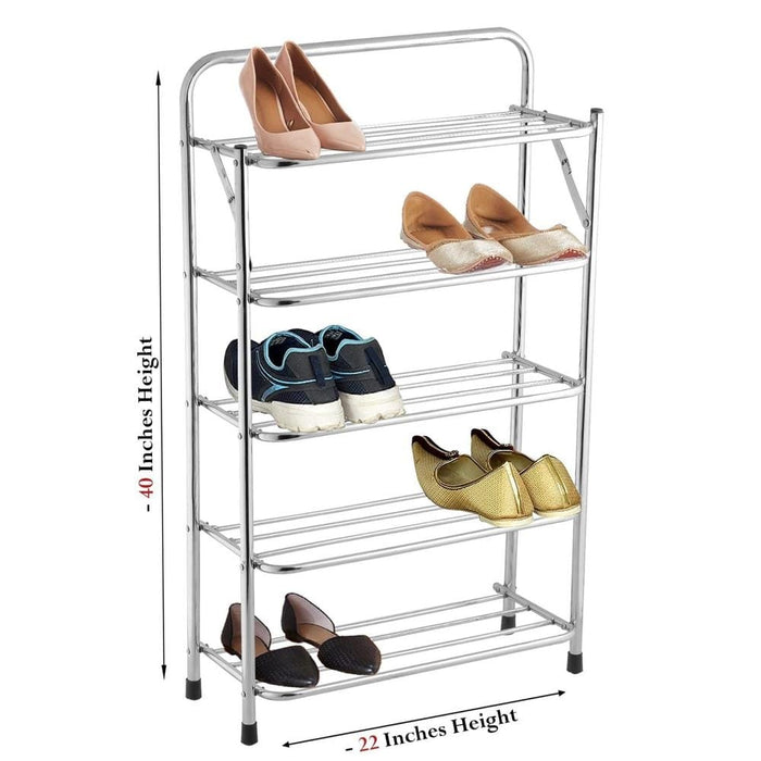 5 Layred Iron Shoe Rack