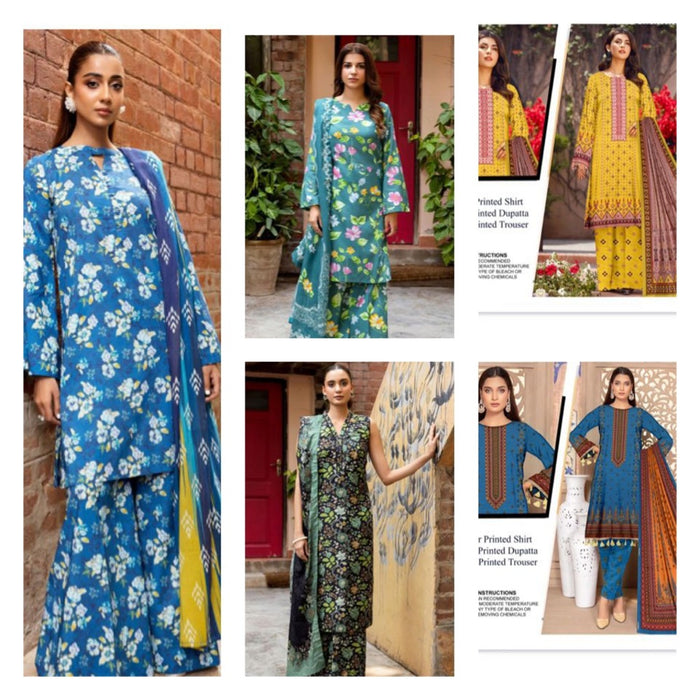 Khaddar Digital Print Allover – Volume 3-Piece Collection