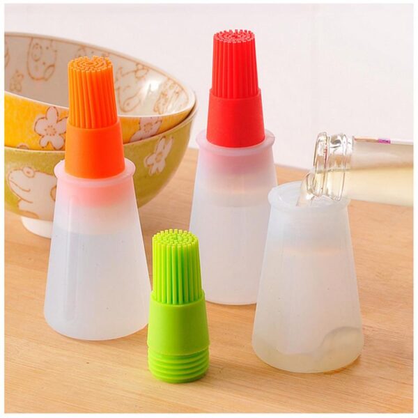 Silicon Oil Brush Bottle (random Color)