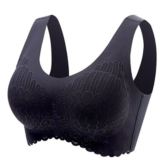 Women Top Vest Seamless Comfort Push Up Bra Shapewear Stretch Comfy Crop Sports