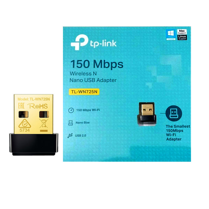 TP-Link TL-WN725N 150Mbps Wireless N Nano USB Adapte