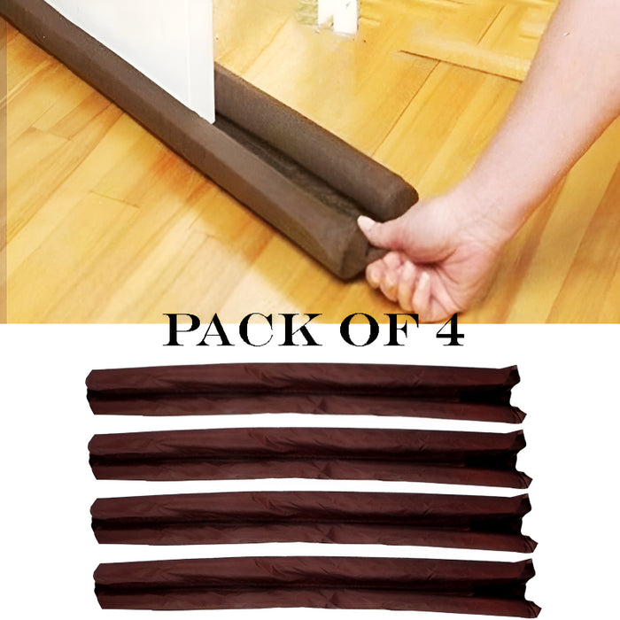 Pack of 4pcs Good Quality 30mm Thickness 39 Inches Wide Door Bottom Sealing Strip Guard