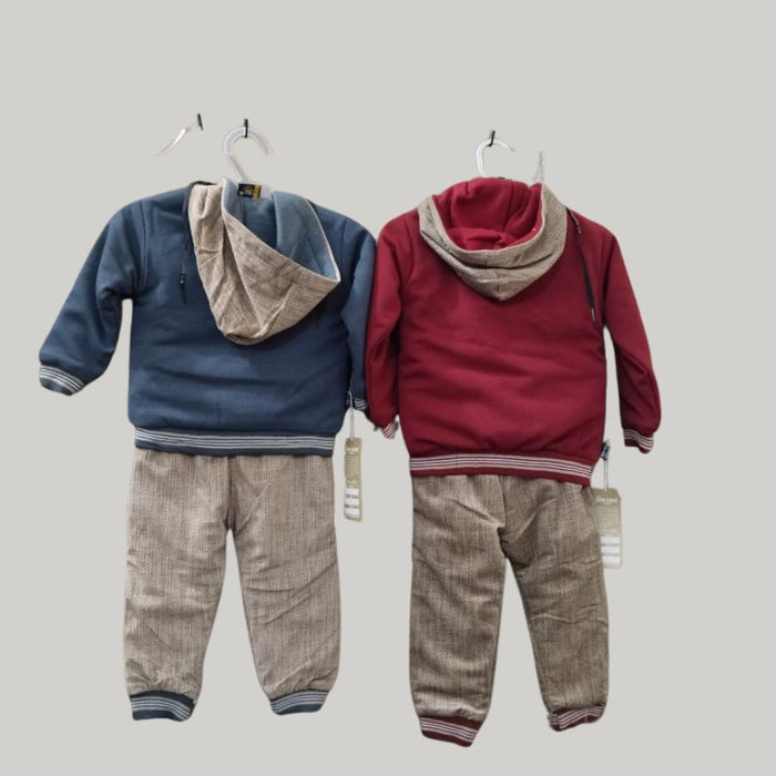 Kids' Winter Hoodie & Trouser Set A 01