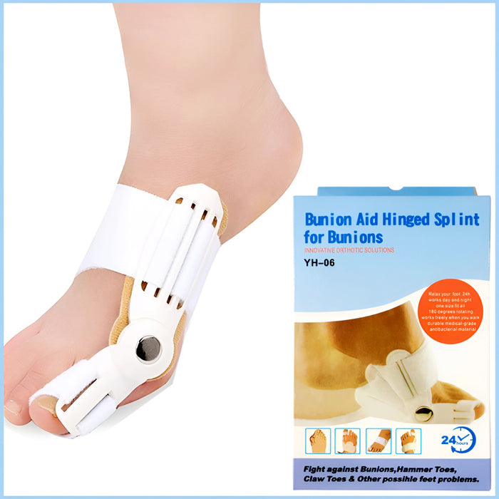 Bunion Splint and Big Toe Straightener – Orthopedic Hallux Valgus Corrector for Foot Pain Relief & Pedicure Care